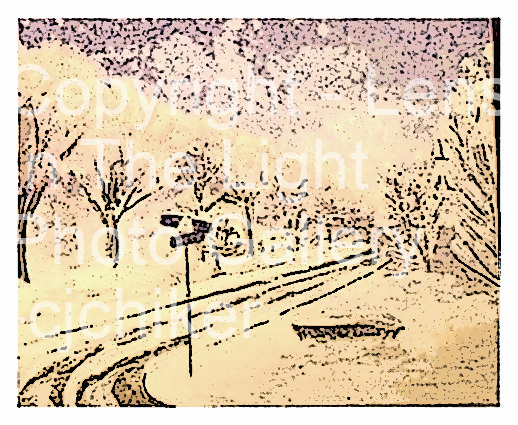 Snowy-Corner-Posterized