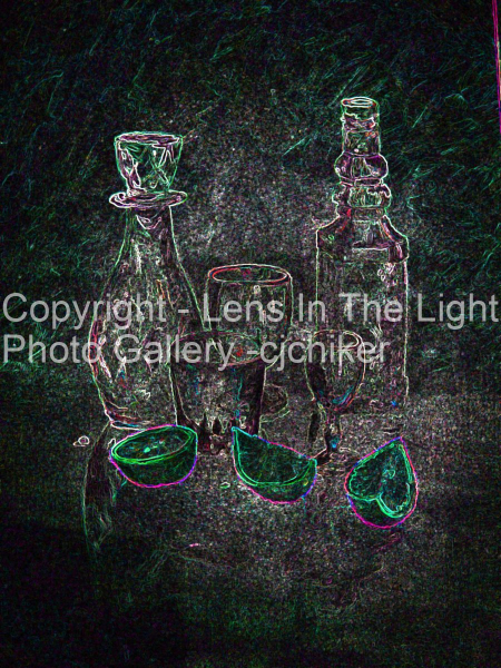 Still-Life-Glass-and-Orange-Glow