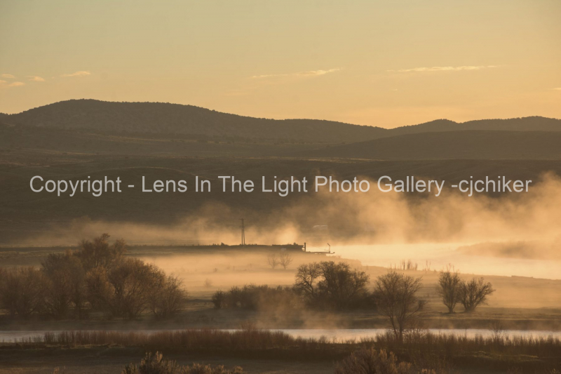 Sunrise-In-Early-Morning-Fog-Along-The-River