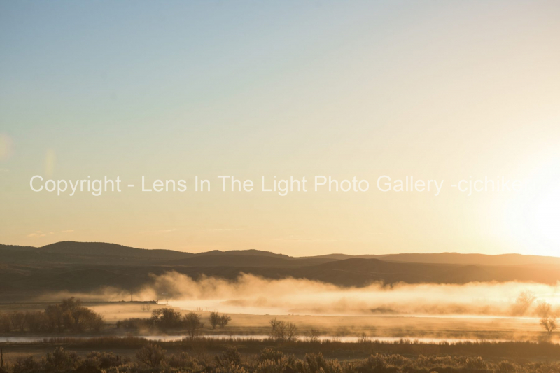 Sunrise-In-Early-Morning-Fog-Along-The-River