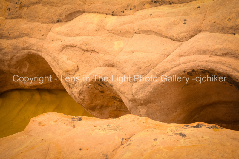 Sandstone-Formation-Cut-By-Water