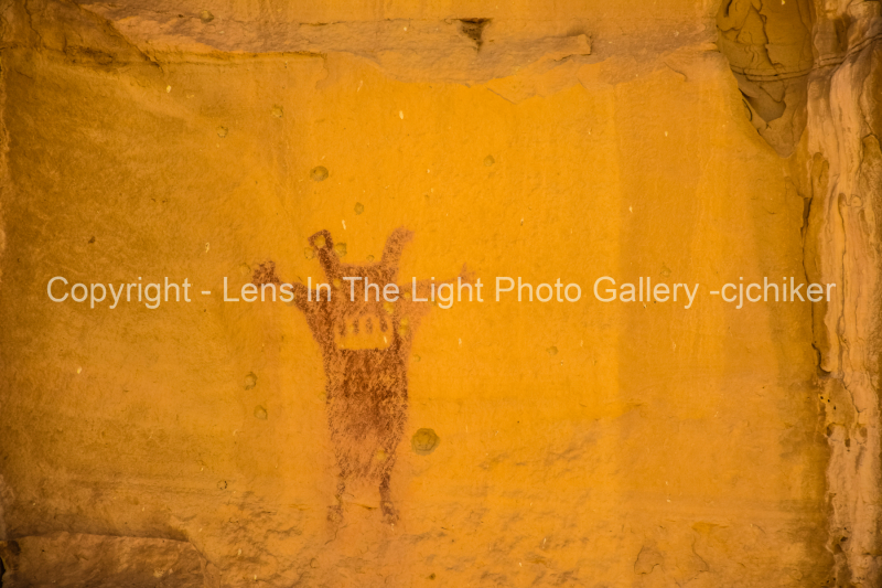 The-Guardian-Pictograph-At-Canyon-Pintado-National-Historical-District-Rangely-Colorado